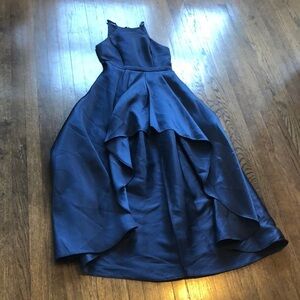 Lulu's Navy High Low Dress
